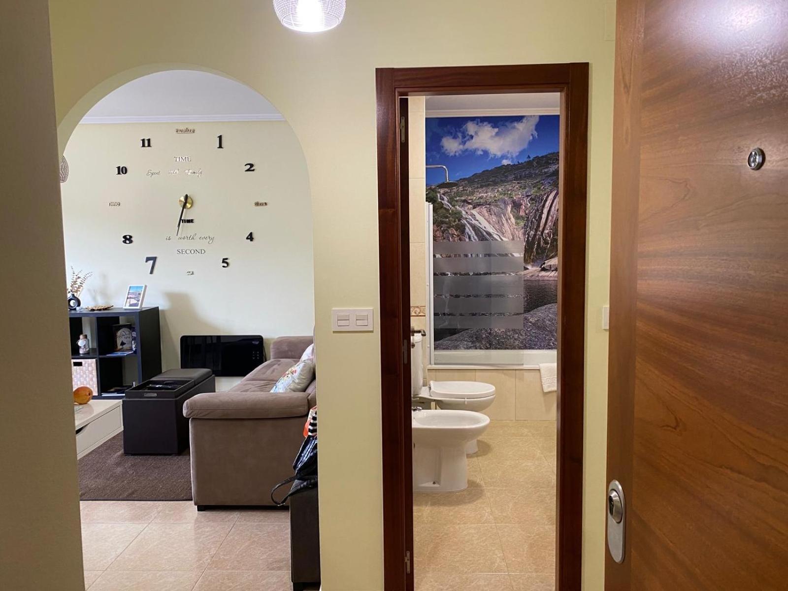 Apartamento Playa Blanca Corcubion Bagian luar foto